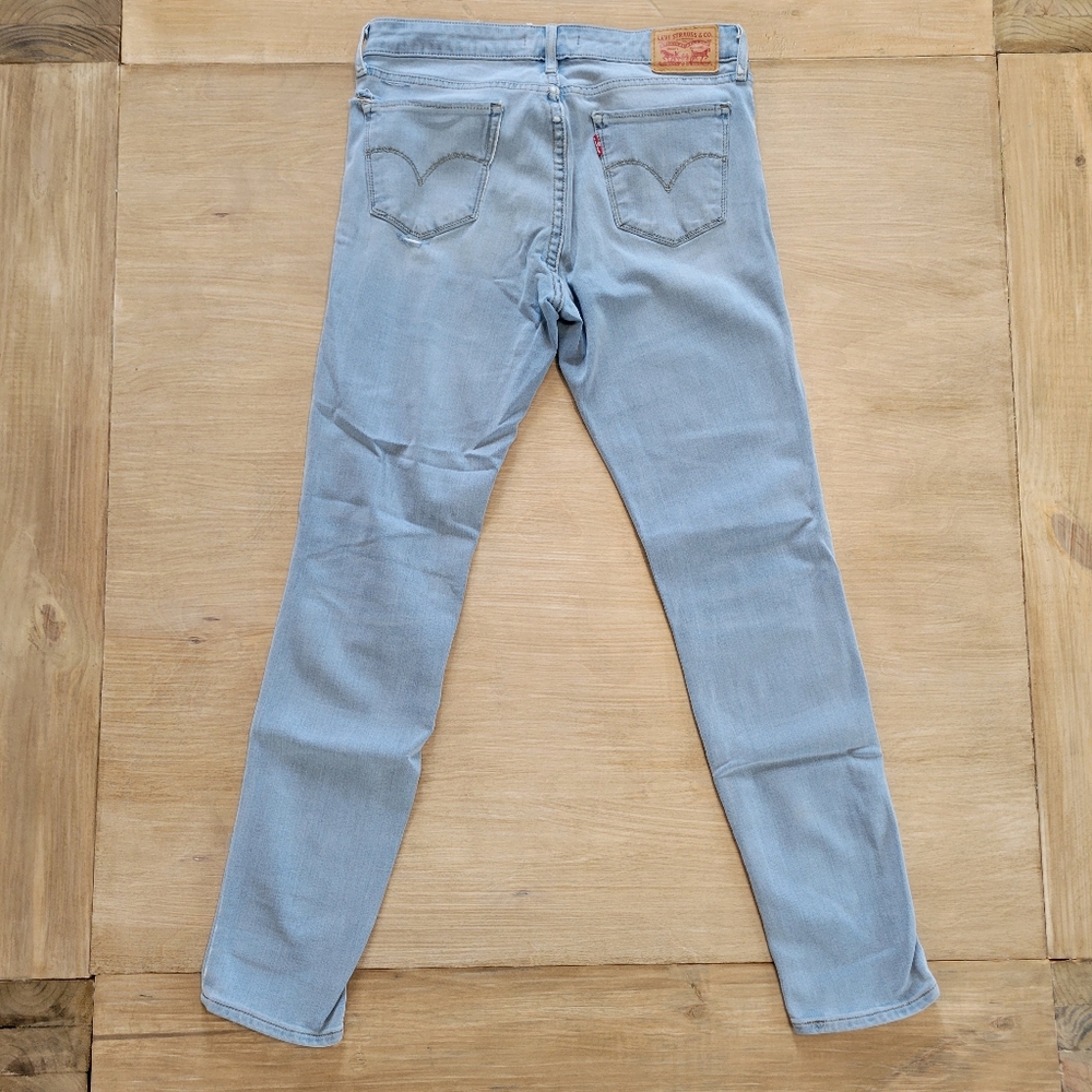 Levi's 711 Skinny Jeans Size W28 L30 - Picture 2 of 7